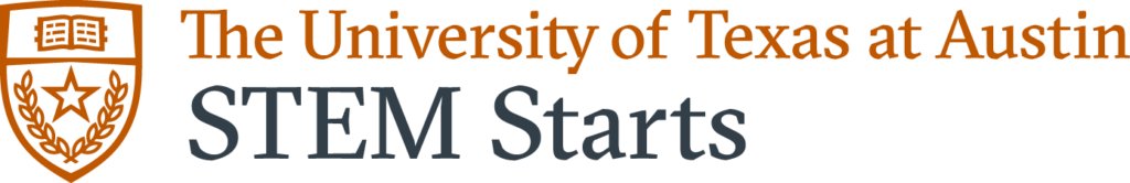 The University of Texas at Austin - STEM Starts - Logo